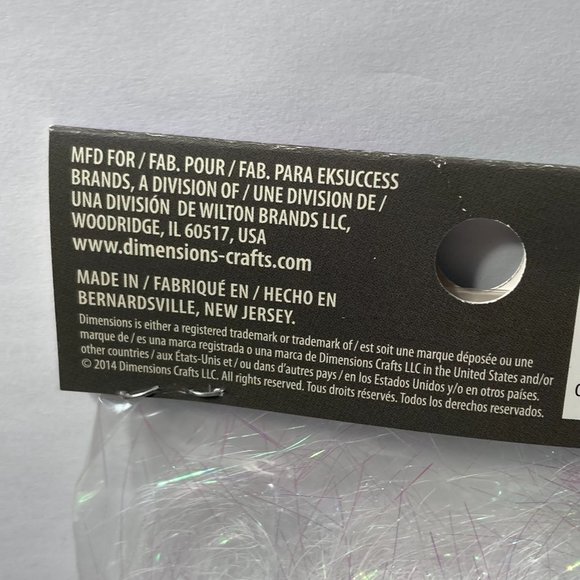 Iridescent Sparkle Fiber for Needle Felting Crafts Dimensions 5 Packs - Picture 10 of 16